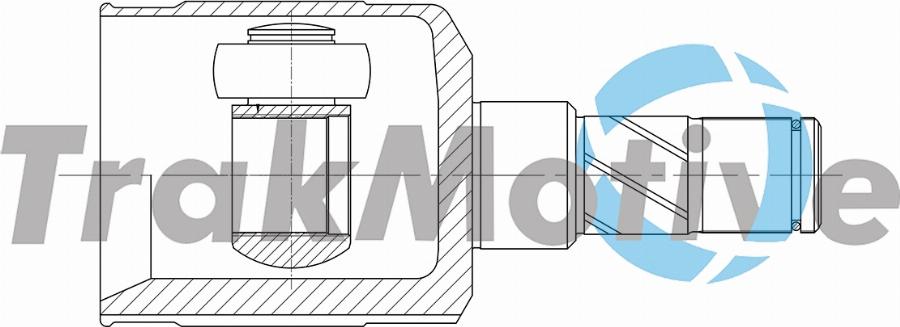 TrakMotive 45-0280 - Šarnīru komplekts, Piedziņas vārpsta www.autospares.lv