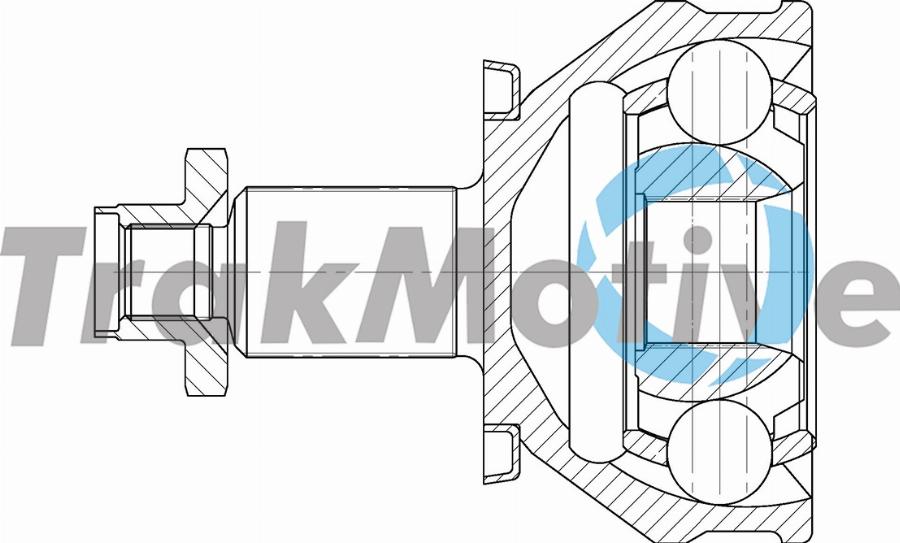 TrakMotive 40-0982 - Šarnīru komplekts, Piedziņas vārpsta www.autospares.lv