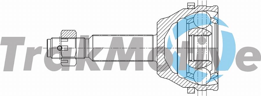 TrakMotive 40-0936 - Šarnīru komplekts, Piedziņas vārpsta www.autospares.lv