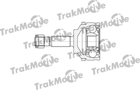 TrakMotive 40-0599 - Šarnīru komplekts, Piedziņas vārpsta www.autospares.lv