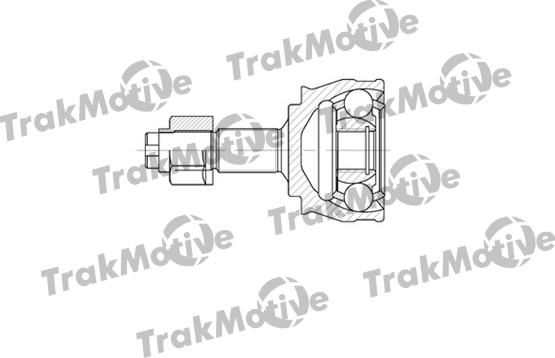 TrakMotive 40-0567 - Šarnīru komplekts, Piedziņas vārpsta www.autospares.lv