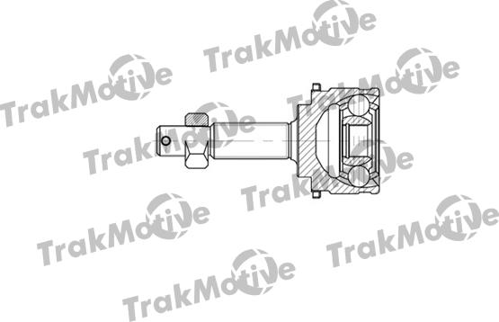 TrakMotive 40-0694 - Šarnīru komplekts, Piedziņas vārpsta www.autospares.lv