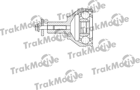 TrakMotive 40-0669 - Šarnīru komplekts, Piedziņas vārpsta www.autospares.lv