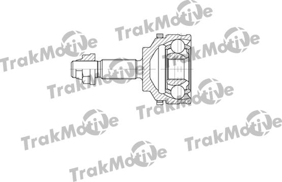 TrakMotive 40-0661 - Šarnīru komplekts, Piedziņas vārpsta www.autospares.lv