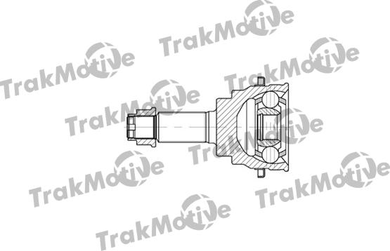 TrakMotive 40-0709 - Šarnīru komplekts, Piedziņas vārpsta www.autospares.lv