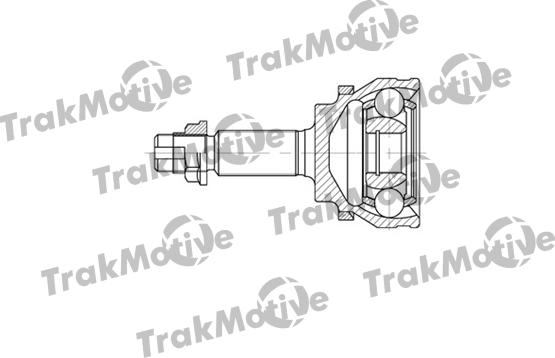 TrakMotive 40-0704 - Šarnīru komplekts, Piedziņas vārpsta autospares.lv