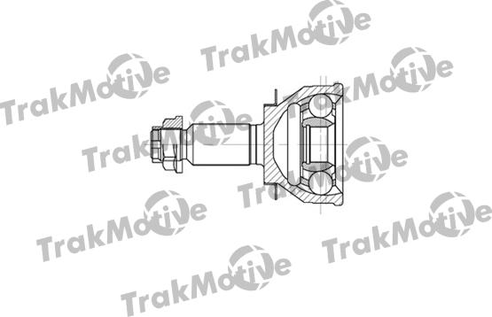 TrakMotive 40-0700 - Šarnīru komplekts, Piedziņas vārpsta www.autospares.lv