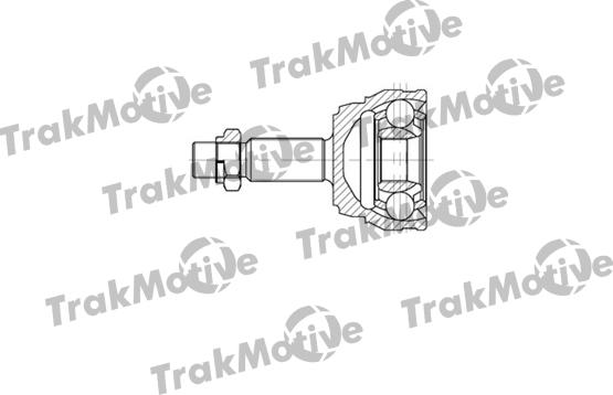 TrakMotive 40-0739 - Шарнирный комплект, ШРУС, приводной вал www.autospares.lv