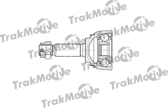 TrakMotive 40-0728 - Šarnīru komplekts, Piedziņas vārpsta www.autospares.lv