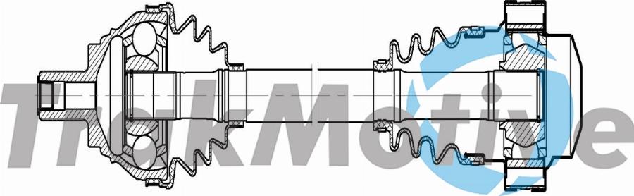 TrakMotive 30-1781 - Piedziņas vārpsta www.autospares.lv