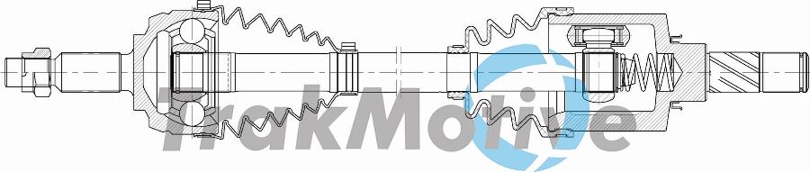 TrakMotive 30-2062 - Piedziņas vārpsta www.autospares.lv