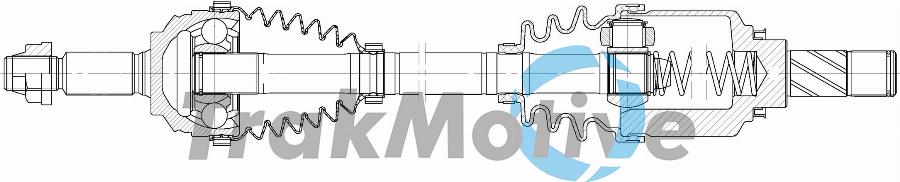 TrakMotive 30-2067 - Piedziņas vārpsta www.autospares.lv