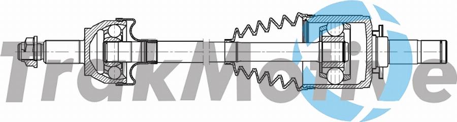 TrakMotive 30-2193 - Piedziņas vārpsta www.autospares.lv