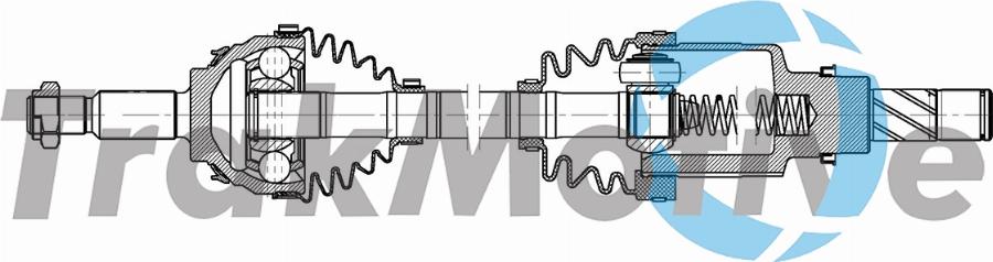 TrakMotive 30-2197 - Piedziņas vārpsta www.autospares.lv