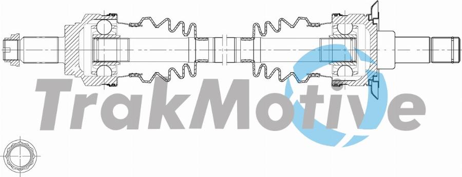 TrakMotive 30-2157 - Piedziņas vārpsta www.autospares.lv