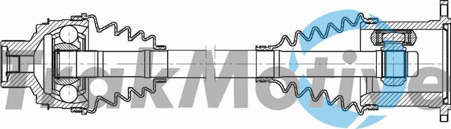 TrakMotive 30-2217 - Piedziņas vārpsta www.autospares.lv