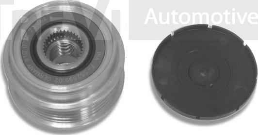 Trevi Automotive AP1022 - Шкив генератора, муфта www.autospares.lv