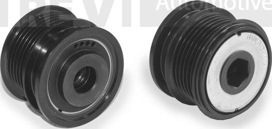 Trevi Automotive AP1191 - Шкив генератора, муфта www.autospares.lv