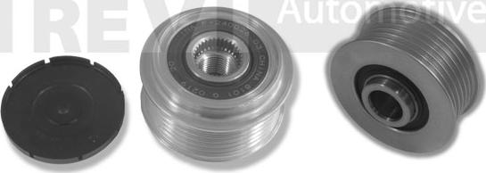 Trevi Automotive AP1148 - Шкив генератора, муфта www.autospares.lv