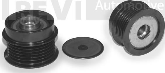 Trevi Automotive AP1180 - Piedziņas skriemelis, Ģenerators www.autospares.lv