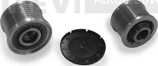 Trevi Automotive AP1138 - Шкив генератора, муфта www.autospares.lv