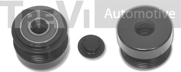 Trevi Automotive AP1125 - Pulley, alternator, freewheel clutch www.autospares.lv