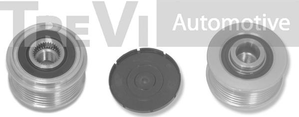 Trevi Automotive AP1241 - Pulley, alternator, freewheel clutch www.autospares.lv