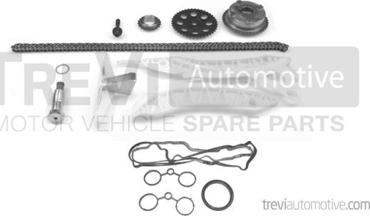 Trevi Automotive KC1103 - Комплект цепи привода распредвала www.autospares.lv