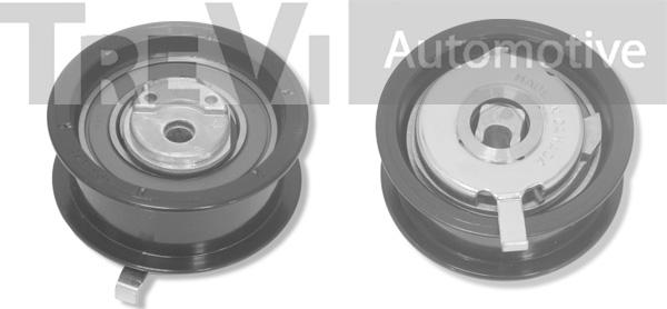 Trevi Automotive TD1025 - Spriegotājrullītis, Gāzu sadales mehānisma piedziņas siksna www.autospares.lv