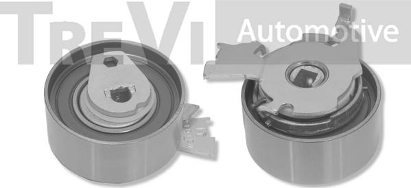 Trevi Automotive TD1116 - Spriegotājrullītis, Gāzu sadales mehānisma piedziņas siksna www.autospares.lv