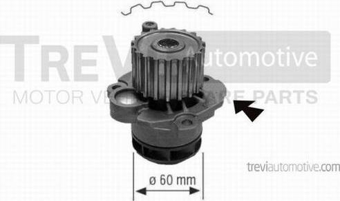 Trevi Automotive TP906 - Ūdenssūknis autospares.lv