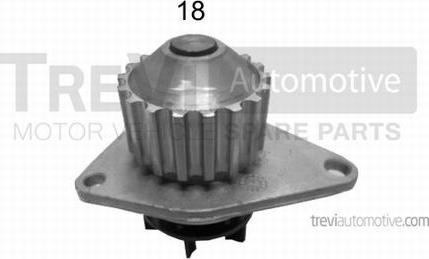 Trevi Automotive TP937 - Водяной насос www.autospares.lv