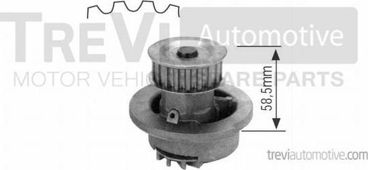 Trevi Automotive TP542 - Ūdenssūknis www.autospares.lv