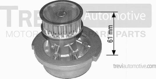 Trevi Automotive TP641-1 - Water Pump www.autospares.lv