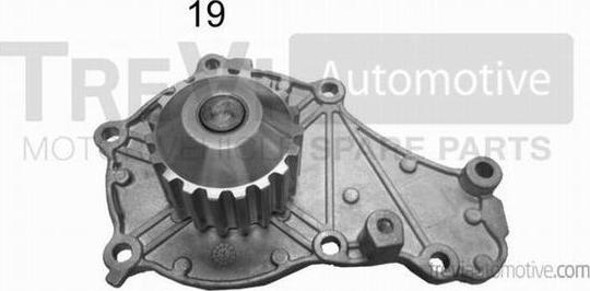 Trevi Automotive TP1038 - Water Pump www.autospares.lv