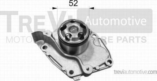 Trevi Automotive TP1197 - Ūdenssūknis autospares.lv