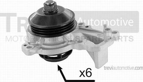 Trevi Automotive TP1339 - Водяной насос www.autospares.lv