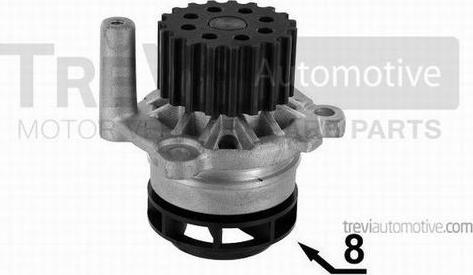 Trevi Automotive TP1237 - Ūdenssūknis www.autospares.lv