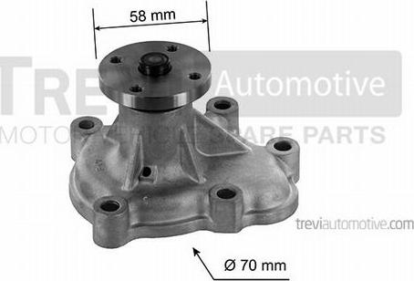 Trevi Automotive TP764 - Ūdenssūknis www.autospares.lv