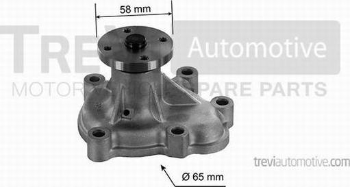 Trevi Automotive TP765 - Водяной насос www.autospares.lv