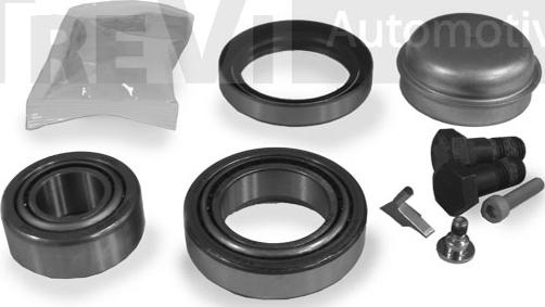 Trevi Automotive WB1359 - Wheel hub, bearing Kit www.autospares.lv