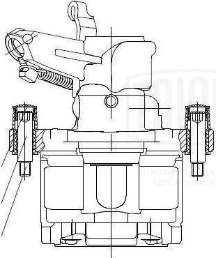 Trialli CF 550116 - Bremžu suports autospares.lv