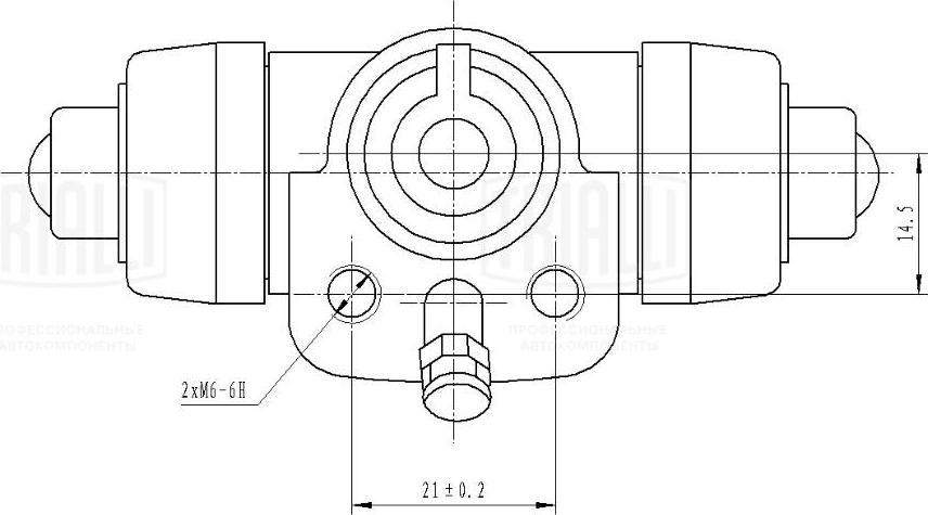 Trialli CF 1844 - Riteņa bremžu cilindrs www.autospares.lv