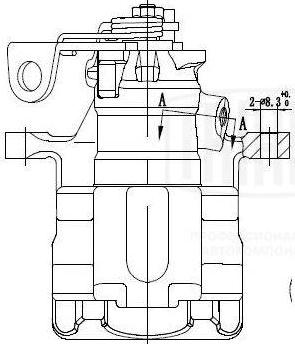 Trialli CF 182012 - Bremžu suports autospares.lv