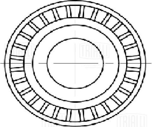 Trialli CM 5775 - Pulley, v-ribbed belt www.autospares.lv