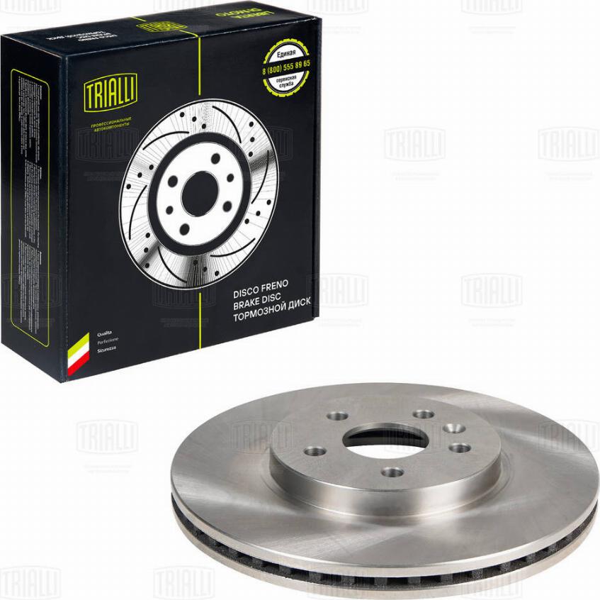 Trialli DF 210207 - Bremžu diski autospares.lv