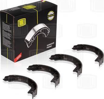 Trialli GF 0861 - Brake Shoe Set, parking brake www.autospares.lv