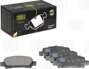 Trialli PF 4094 - Brake Pad Set, disc brake www.autospares.lv