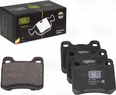 Trialli PF 4060 - Brake Pad Set, disc brake www.autospares.lv