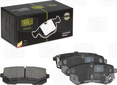 Trialli PF 4039 - Brake Pad Set, disc brake www.autospares.lv